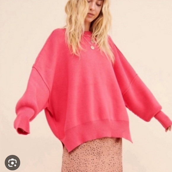 Free People Easy Street Tunic in Strawberry Spritz - Picture 7 of 15